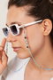 Heliophilia Silver Cadena de Gafas de Metal Multicolor